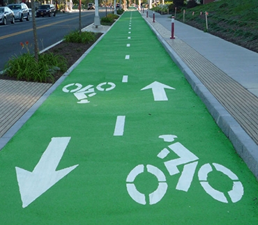 Read more about the article Color-Safe<sup>®</sup> Bike Lanes